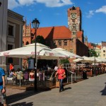 Thorn (Toruń) -  Blick auf den Rynek Staromiejsk