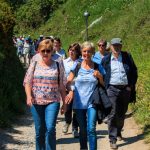 Weg ins denkmalgeschuetzete Fischerdorf Vitt